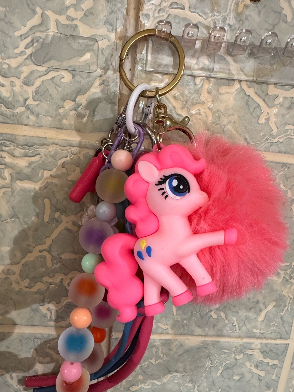 My Little Pony- Pinkie Pie keychain/bag charm